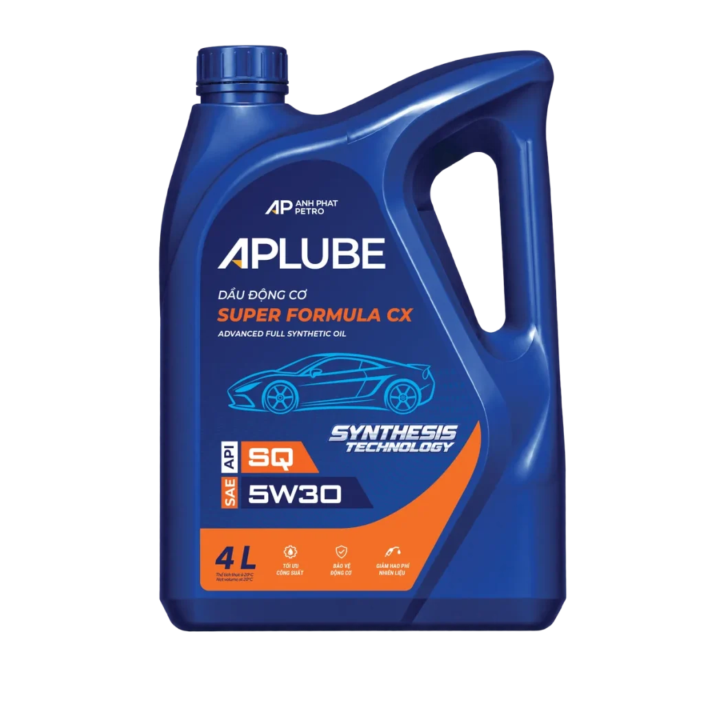 APLUBE SUPER FORMULA CX 5W-30 API SQ – 4L