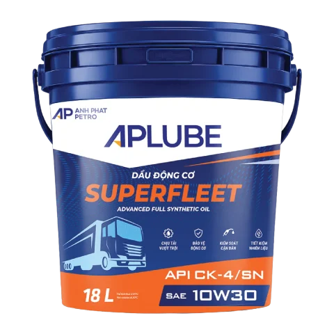 APLUBE SUPERFLEET 10W-30 – Xô 18L